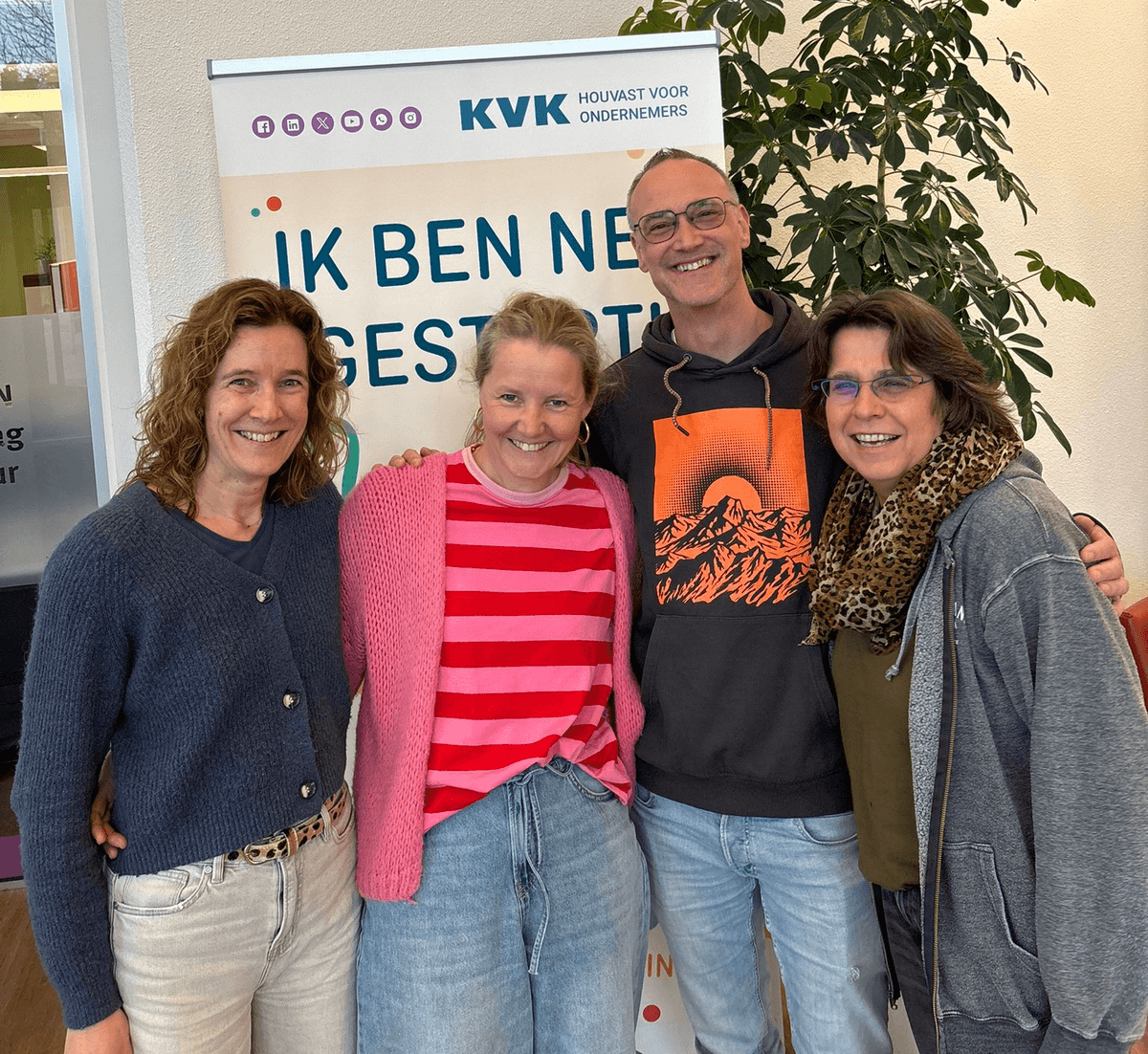 De vier specialisten van Vet in Beeld